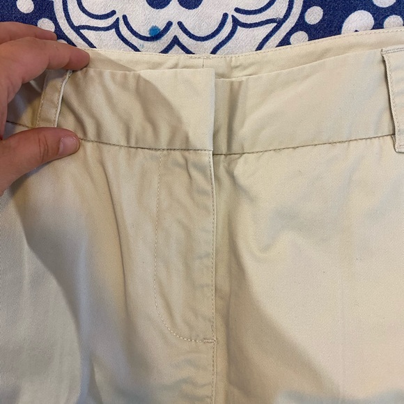 💚👗VINEYARD VINES KAHKI SKIRT👗💚10 PREPPY ACADEMIA SOUTHERN ADORABLE EUC 16.5” - Picture 3 of 12